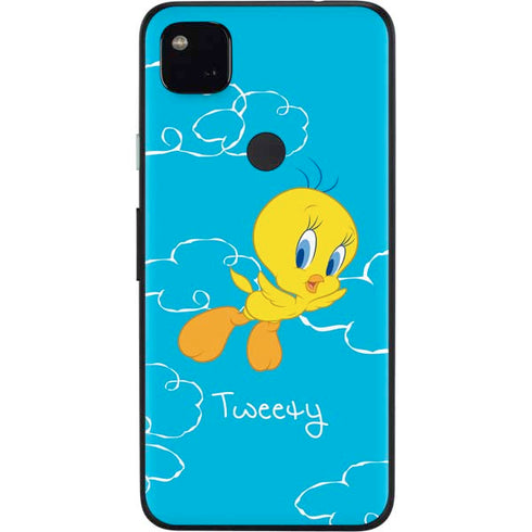 Looney Tunes Tweety Bird Flying Google Pixel 4a Skin